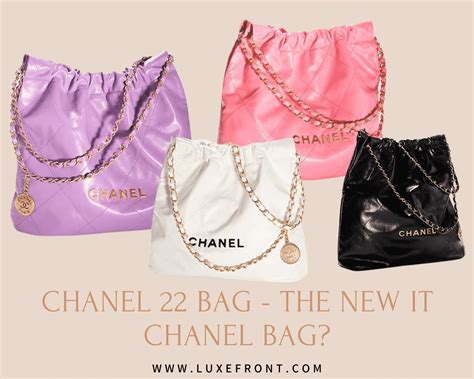 chanel 22 size in cm|chanel 22 bag colors.